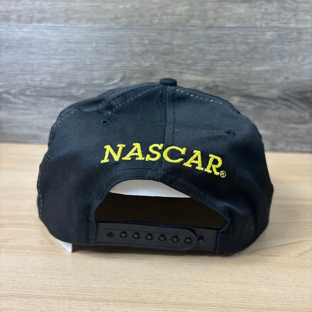 Vintage Nascar Hat Cap‎ Snap Back Black Terry Labonte Nascar Racing 90s